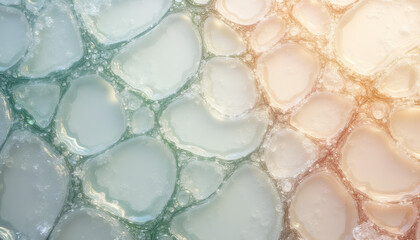 Wall Mural - seamless glass texture featuring realistic patterns in natural colors with soft ligh