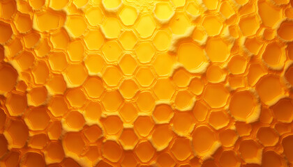 Wall Mural - seamless honeycomb texture, realistic patterns, natural colors, soft lighting, high resolution