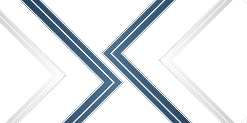 Poster - Abstract seamless modern blue and gray color technology concept geometric line triangle background. Line light blue luxury geometric shape banner, business and corporate concept design template. 