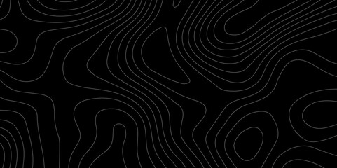 Wall Mural - abstract light pattern vector illustration, topographic map background concept, vibrant neon lights 