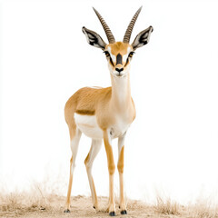 Wall Mural - Gazelle Isolated