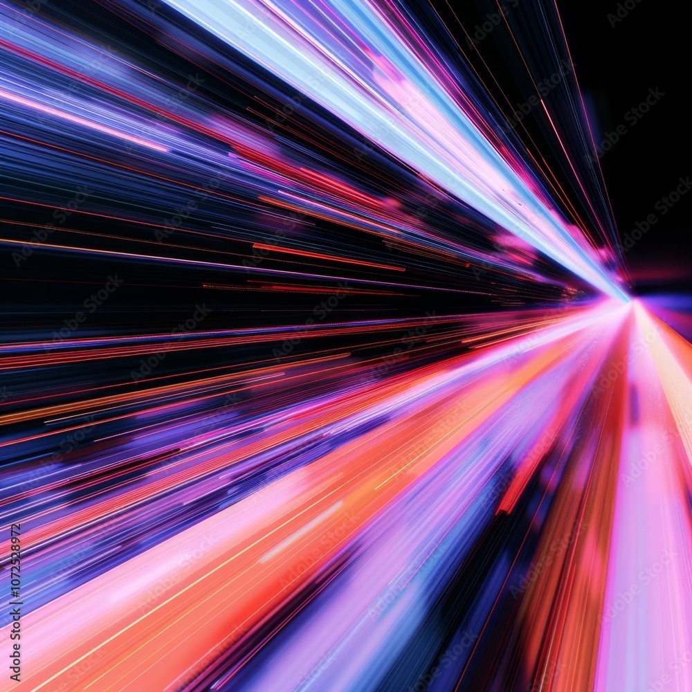 Speed Line Fast Motion Background, Color Comic Lines Pattern, Pop Art ...
