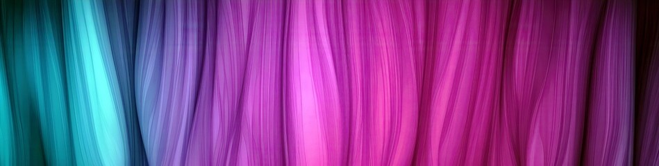 Poster - Vibrant Abstract Background with Flowing Colorful Lines in Shades of Blue, Purple, and Pink Creating a Dynamic and Energetic Visual Effect
