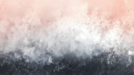 Wall Mural - peach gray white grainy gradient abstract dark background noise texture banner header backdrop desig