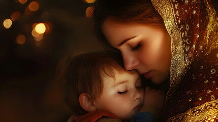 mother and baby