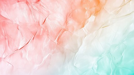 Poster - Elegant Abstract Texture Blending Jade Green and Blush Red for Captivating Artistic Display