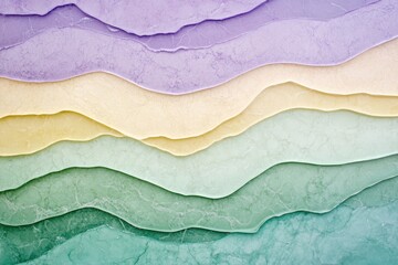 Aufkleber - Serene Layers of Lavender and Sage Green Create a Soothing Abstract Canvas for Artistic Inspiration