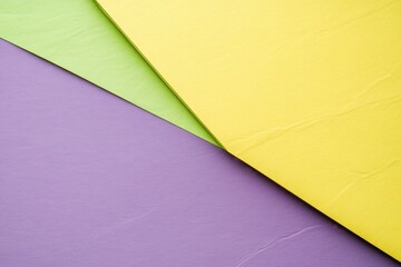 Aufkleber - Vibrant Lime Green and Plum Layers Form a Striking Abstract Background for Creativity