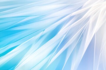 Poster - Intricate Crystal Frost Patterns on Glass Illuminated by Soft Blue Gradient Light in Winter