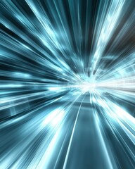Aufkleber - Innovative Tech Entrepreneur Navigating the Digital Landscape in a Futuristic Environment