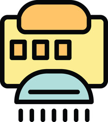 Poster - Contactless bank card making a secure payment being inserted in a dataphone