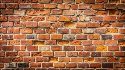 Aufkleber - A weathered brick wall, showcasing the natural beauty of aged materials, with each brick telling a story of time and resilience.