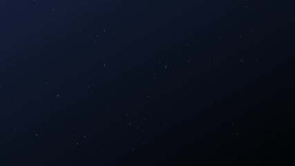 Poster - Dark blue background with scattered white dots can be used as a modern, minimalist backdrop for various design projects.