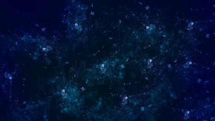 Wall Mural - Night sky with shooting star. Night sky with clouds and moonlight.Dark blue background with dark and light shades