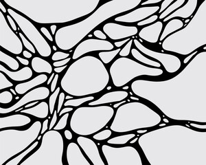 Bubble ink background texture biomorphism chemical vector pattern poster layout motif wallpaper print art	