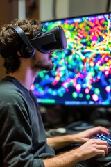 Poster - Using virtual reality in neuroscience to explore cognitive brain responses.