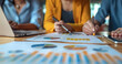 © PixxStudio - Business Team Analyzing Data Charts Graph
