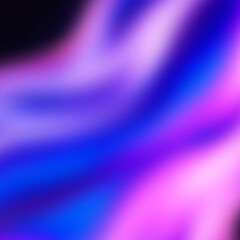 Wall Mural - noisy gritty blue and pink liquid gradient background
