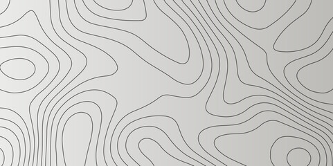 Poster - Abstract design with seamless pattern with lines topographic map. geographic mountain relief. retro topographic map. geographic contour map paper texture. terrain path isolated on a background.