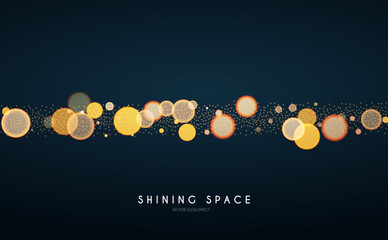 Wall Mural - bokeh light effect. blur light design. confetti and holiday firecracker rainbow color effect. christ