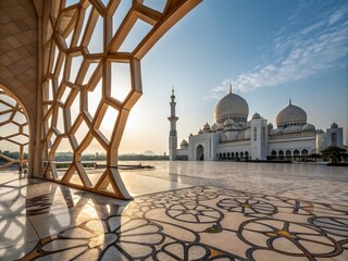 Poster - Stunning Architectural Photography of a Beautiful Thickness Bone Background Featuring Voronoi Cells, Showcasing Intricate Patterns and Textures for Modern Design Inspirations