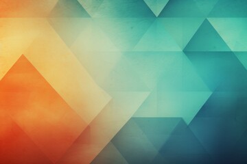 Poster - Elegant minimalist design featuring subtle geometric patterns on a soft pastel background