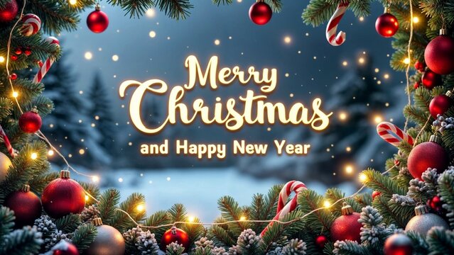 Happy Christmas and Happy New Year