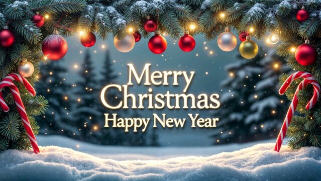 Happy Christmas and Happy New Year