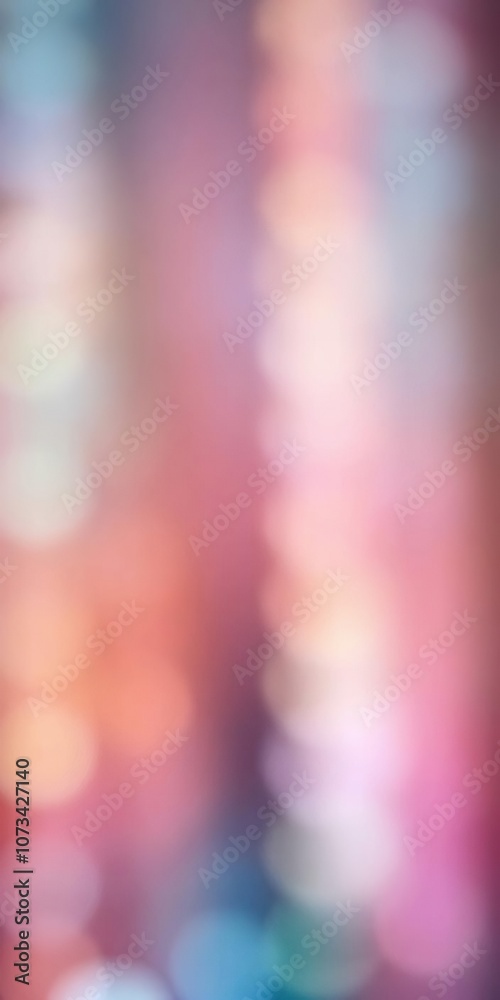 Blurred light gradient with vibrant colors creating a vertical abstract background, background, abstract