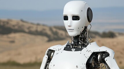 Poster - the future of robotics advanced technology is shaping intelligent machines