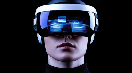 Poster - virtual reality transforms human interaction and experience in modern technology