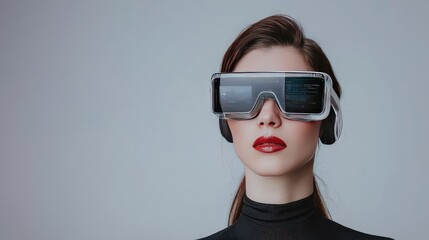 Poster - Explore the future of technology with innovative smart glasses designed for a new era