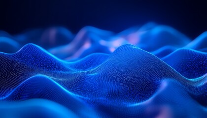 Abstract background featuring a globe and blue waves, representing business concepts for global trade and travel, generative AI style, modern and sleek visuals