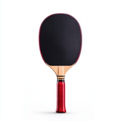 Poster - Enhance your game with a high-quality table tennis paddle isolated on a clean white background for optimal visibility