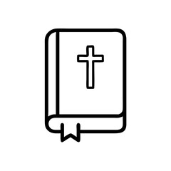 Black Icon of Bible