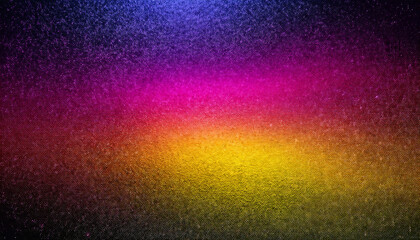 Poster -  Vivid colors noise texture on dark grainy background with vibrant color gradients of pink, _1(759)