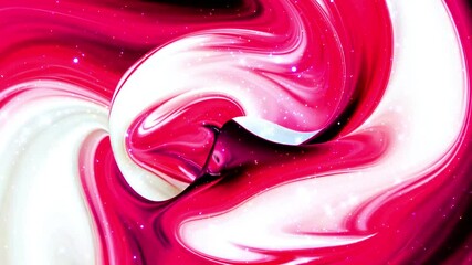 Poster - 3D Rendering  a mesmerizing swirl pattern animation