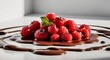 © LoFi J. - Fresh Berries Drenched in Melted Chocolate.