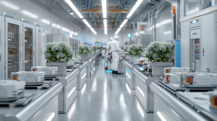 Poster - Assemblies with sensor-based quality control and high-speed quality assurance, automated assembly lines with sensors performing real-time quality checks.