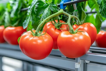 Poster - as part of smart farming 4.0, modern tomato greenhouses utilize the technology of robotics as a mean