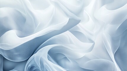Poster - Abstract background featuring white blurred edges with a fractal design