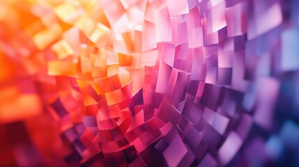 Poster - Fantasy abstract geometric texture trendy blurred background gradient pattern dynamic wallpaper swirled illustration for themes interiors posters or visual design