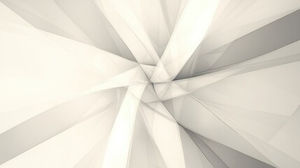 Poster - Abstract background featuring a perspective star pattern in shades of white and gray