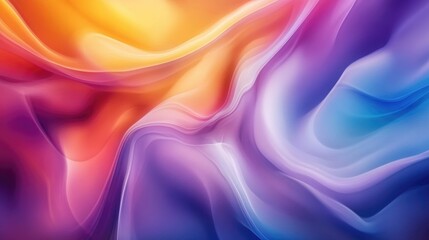 Poster - Colorful abstract background with a soft blur effect and gradient design