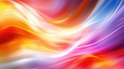 Poster - Abstract background featuring vibrant colors and dynamic lighting effects