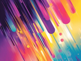 Poster - Vibrant and Colorful Abstract Background Design
