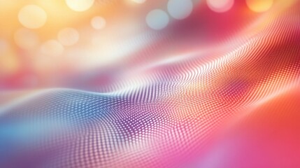 Poster - Abstract geometric texture with a modern blurred background featuring gradient illustration wave patterns and twists for graphic presentation tablecloth or advertising design