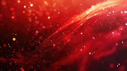 Poster - Abstract Red Background