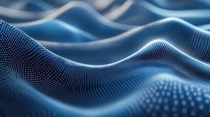 Poster - Abstract background featuring geometric surfaces lines and points