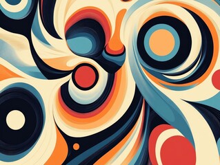 Poster - Abstract design element for background or pattern use